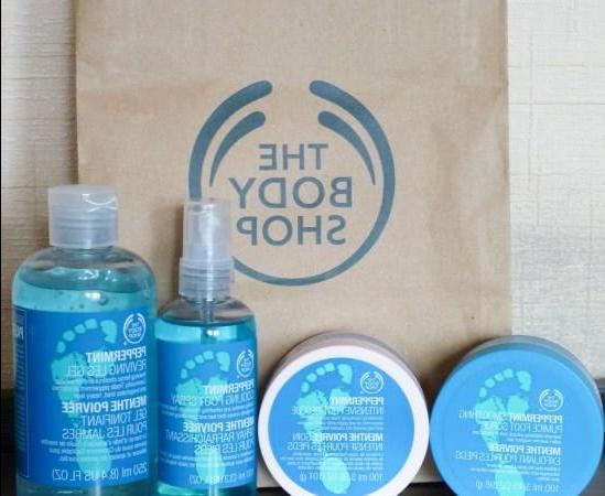 A ferramenta para os pés The Body Shop hortelã-pimenta - resenha