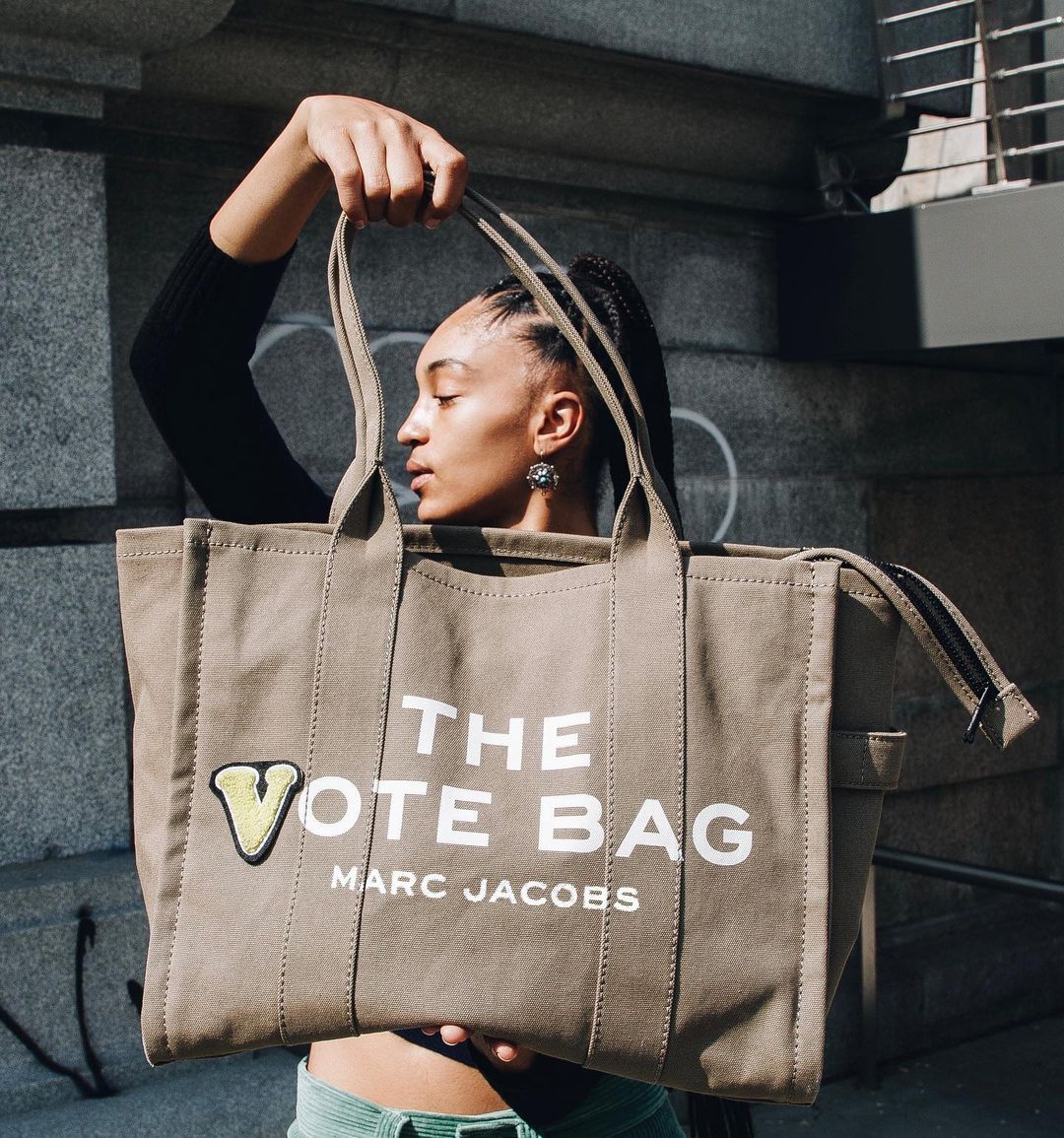 Marc Jacobs - One week left to VOTE 📆

$10 from every Vote Patch sold will be donated to @WhenWeAllVote. Visit whenweallvote.org for voting resources and link in bio to shop.
 Indira photographed by @...