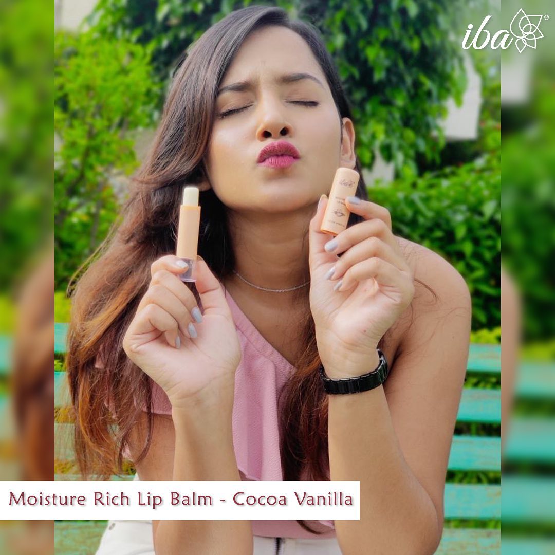 Iba - Start your day with a dash of moisture for your lips 👄

Moisture Rich Lip Balm - Cocoa Vanilla - Rs. 150

In frame - @meghatiwari68 

#lipbalmaddict #lipbalmcollection #moisturesurge #ibacosmeti...