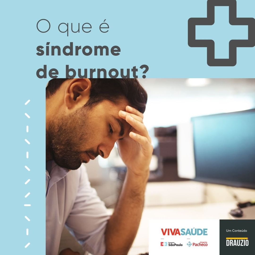 Drogarias Pacheco - Também conhecida como síndrome do esgotamento profissional, a síndrome de burnout é mais comum naqueles que vivenciam condições de trabalho desgastantes e em profissões que exigem...