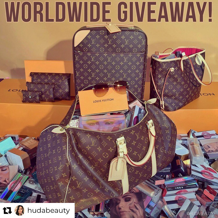 The Luxury Closet - Repost from @hudabeauty
•
🎈 BIRTHDAY GIVEAWAY TIME!! 🎈
My BDAY is on Friiiiday & I’ve never really been into celebrating it, but this year I am!! I wanted to celebrate with you too...