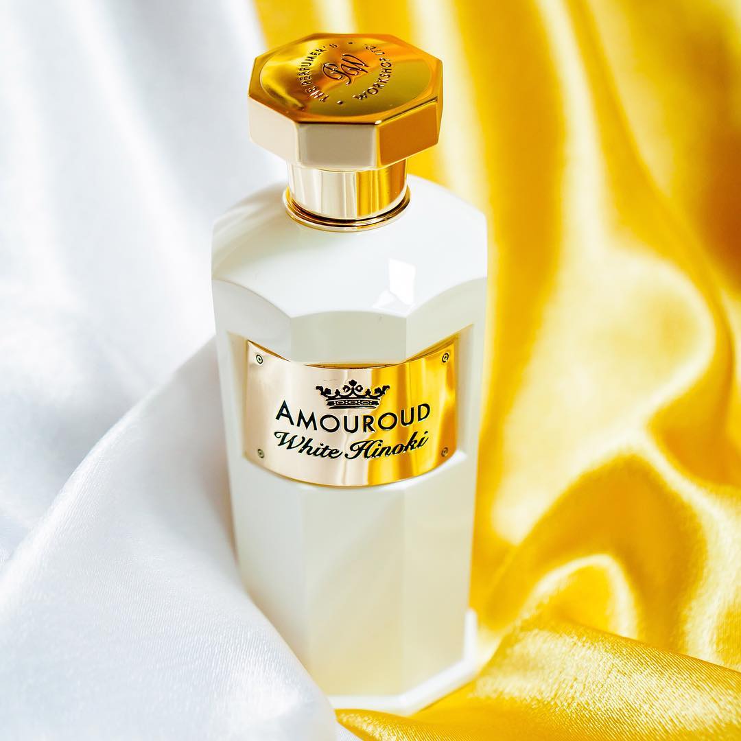 Amouroud Parfums - White Hinoki, an expression of complex simplicity. The fragrance was inspired by the sacred Hinoki Wood that originated in Japan. It’s enchanting citrus and woody aroma transports y...