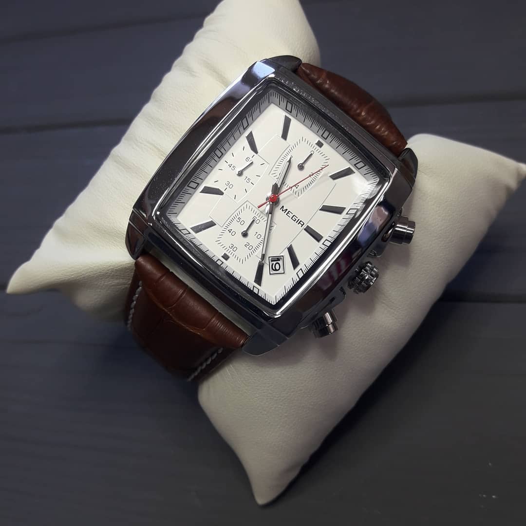 Lekos - Чоловічий ⌚годинник Megir Verona White. Стильний кварцевий годинник з хронографом та відображенням дати 😎 Гарантія 12 місяців 🇺🇦
#Lekos #megirwatch #чоловічийгодинник #мужскиечасы #часыкиев