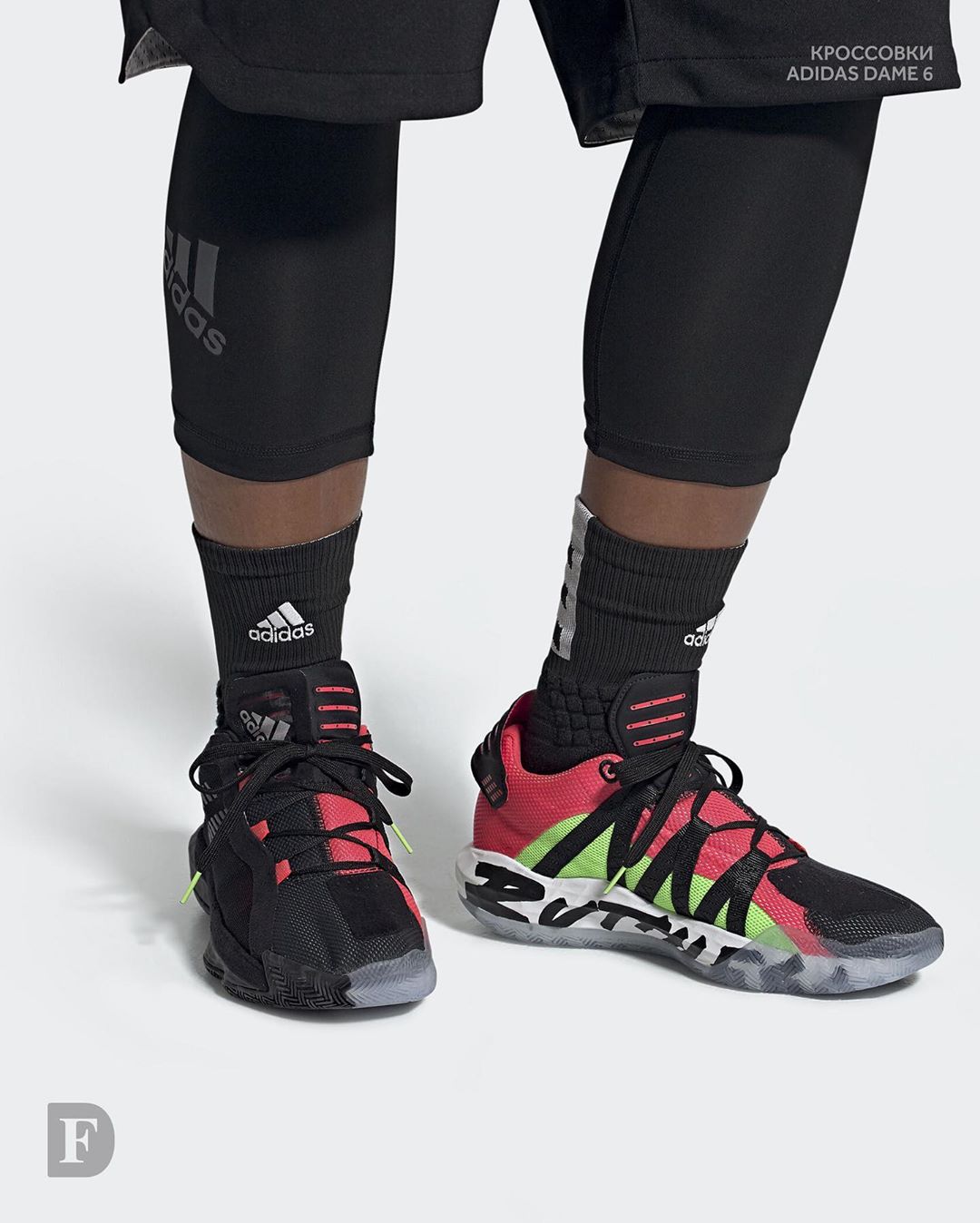 𝐅𝐔𝐍𝐊𝐘 𝐃𝐔𝐍𝐊𝐘 - Adidas Dame 6 / 8490₽
⠀
Мужские баскетбольные кроссовки. 6-я именная модель звезды НБА Дэмиана Лилларда. Многослойный текстильный прочный верх, технологичная лёгкая пена Lightstrike...