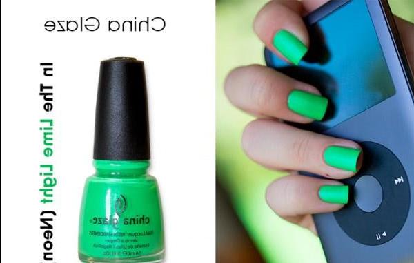 Verde eléctrico - China Glaze In the Lime Light (Neon) - reseña