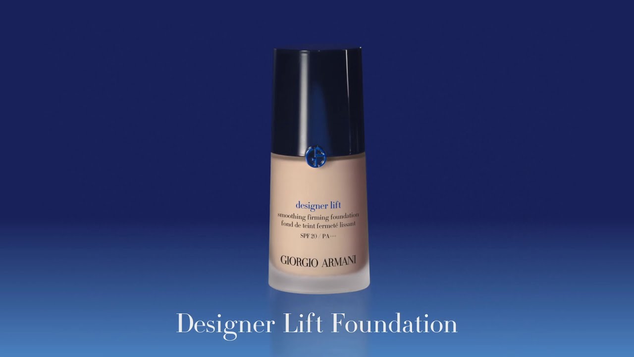 DESIGNER LIFT FOUNDATION, the moisturising formula by Giorgio Armani