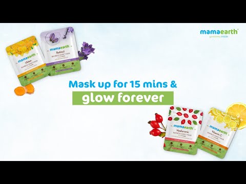 #SheetMasks for Glowing Skin | #Mamaearth Bamboo Based Sheet Mask Range #Sheetmasks