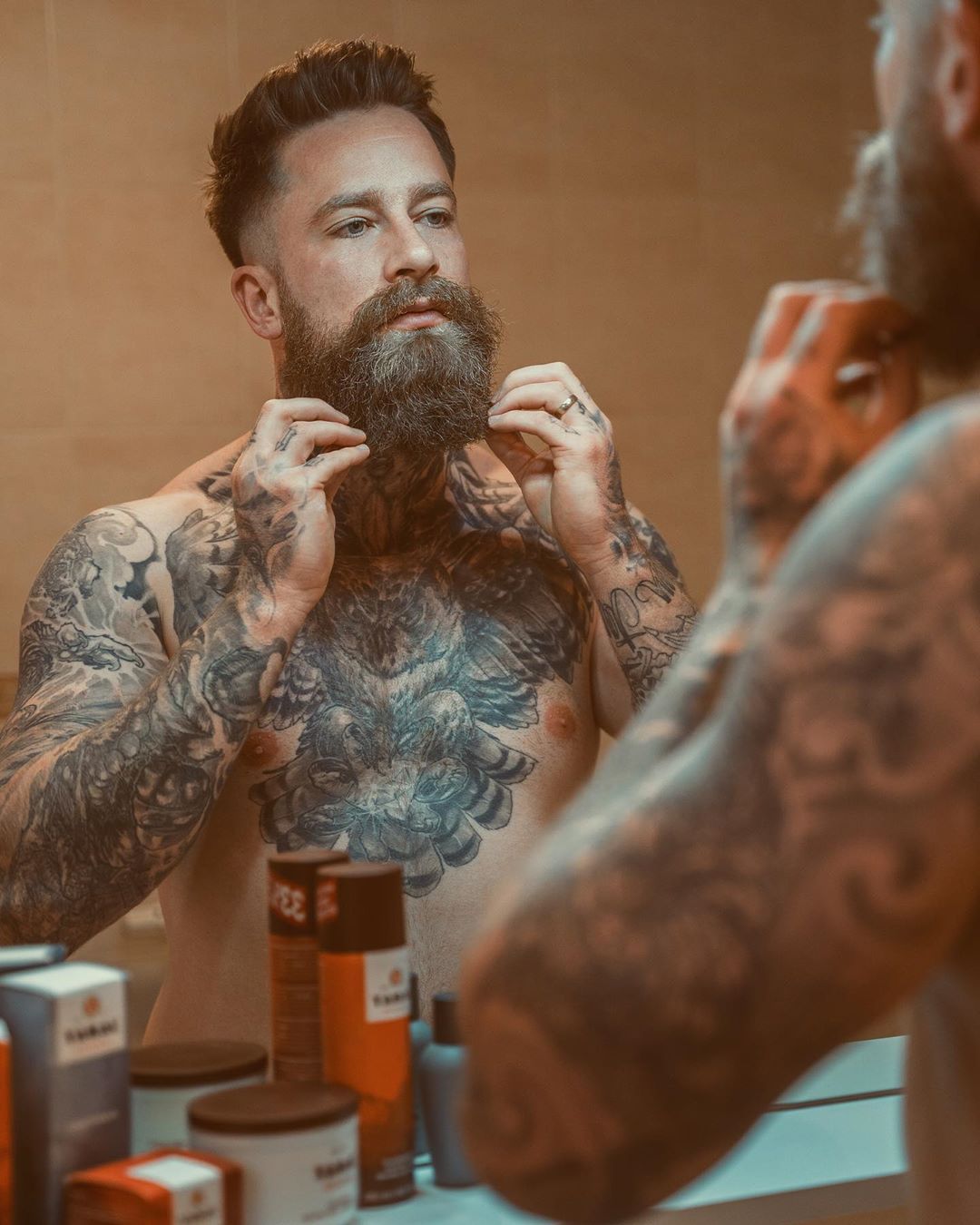 TABAC Fragrances - Celebrate the morning ritual - bereitet Freude bei dem morgendlichen Ritual - das sagt unser Bartträger @this.is.thilo über unsere Tabac Original Barbershop@Home Serie! Schon auspro...