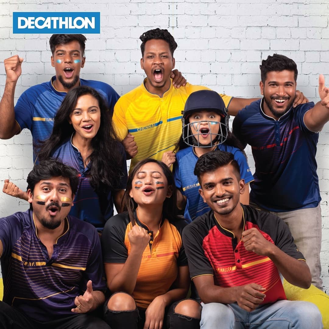 Decathlon Sports India - Divided by teams, united by passion. Support your team from home. Grab your team coloured t-shirt today using the link 🔗 in our bio.

@flxcricket
#cricket #cricketlove #cricke...