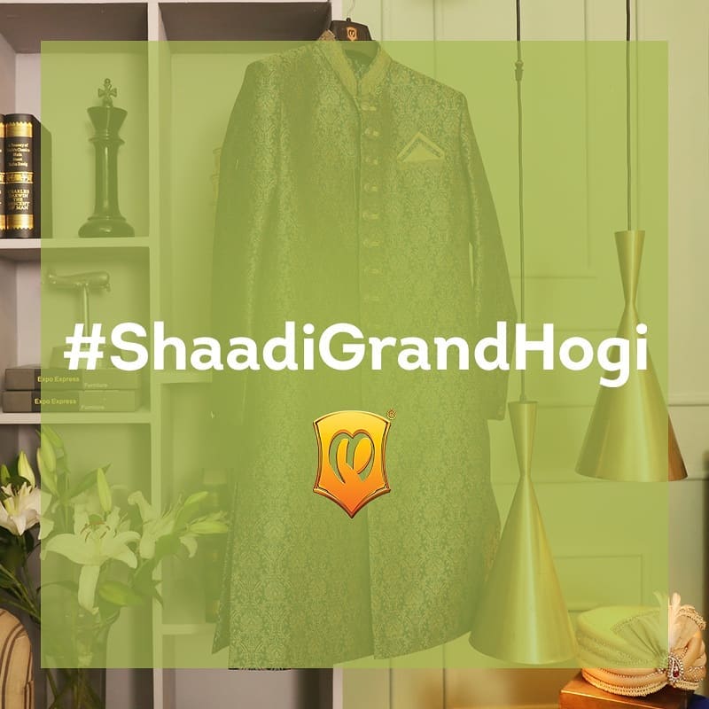 Manyavar - Shaadi yaani ek grand affair. Hence, this wedding season celebrate those special moments shared with your loved ones! Head to the link in bio to know more. 
#ShaadiGrandHogi 

#wedding #ind...