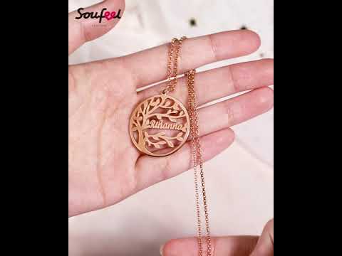 Soufeel name necklace