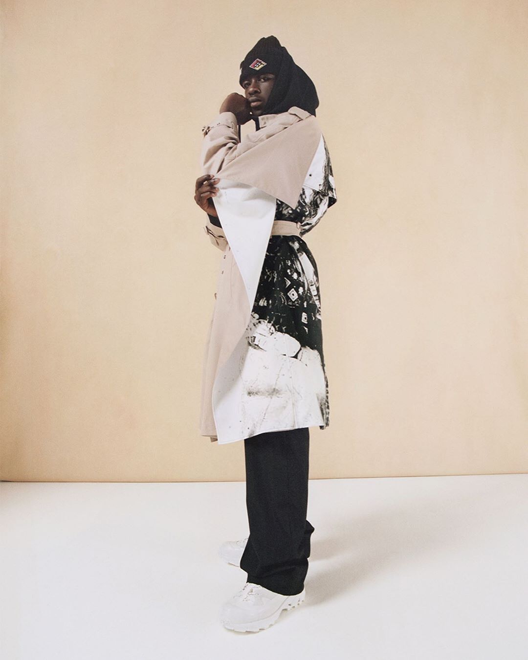 Burberry - @Pa_Salieu styled #InBurberry for @wmag – chosen by #RiccardoTisci to represent the spirit of #Burberry today