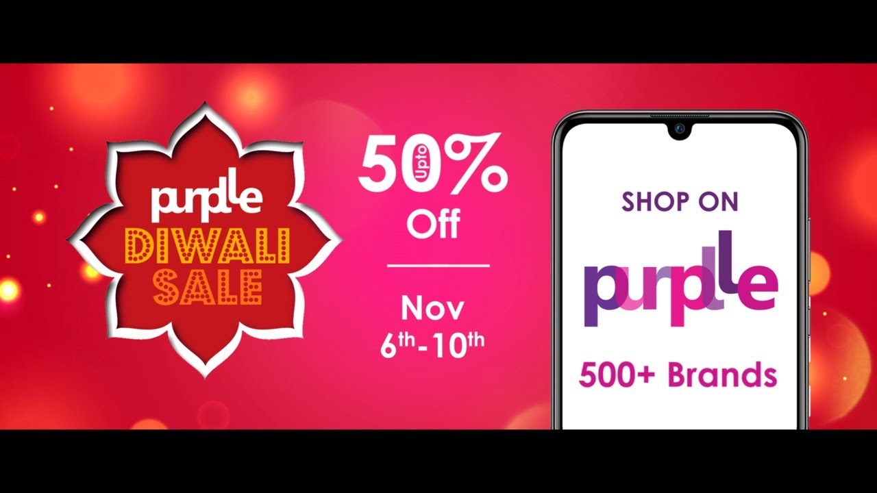 Light up this Diwali with your magic and Purplle's Diwali Sale. Up to 50% off on 500+ brands.