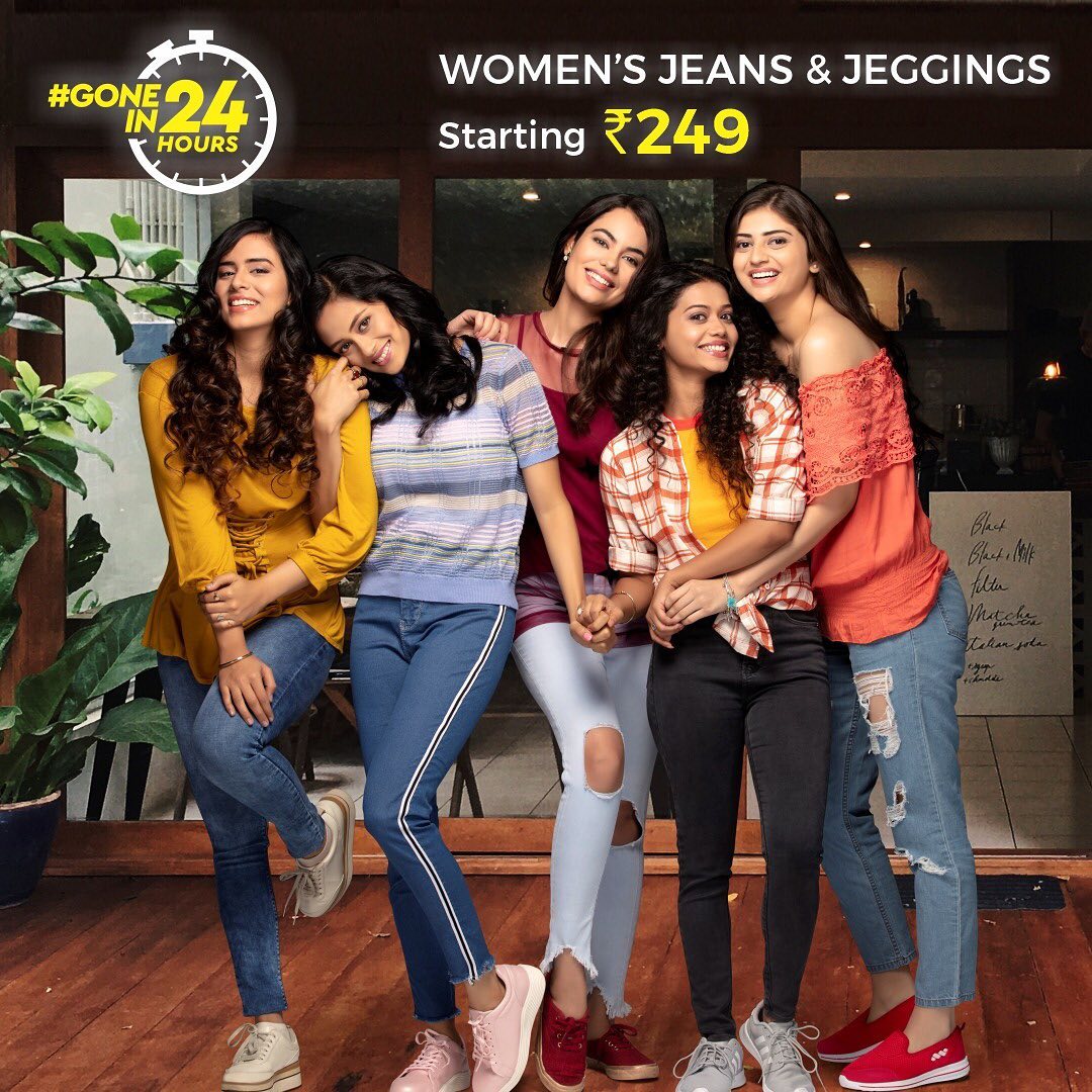 Brand Factory Online - Today’s deal - Women’s Jeans & Jeggings starting at Rs. 249 🥳

Shop brands like Lee Cooper, Pepe Jeans, Alice & Mae and others 😍
.
.
.
Visit the link in bio or log on to brandfa...