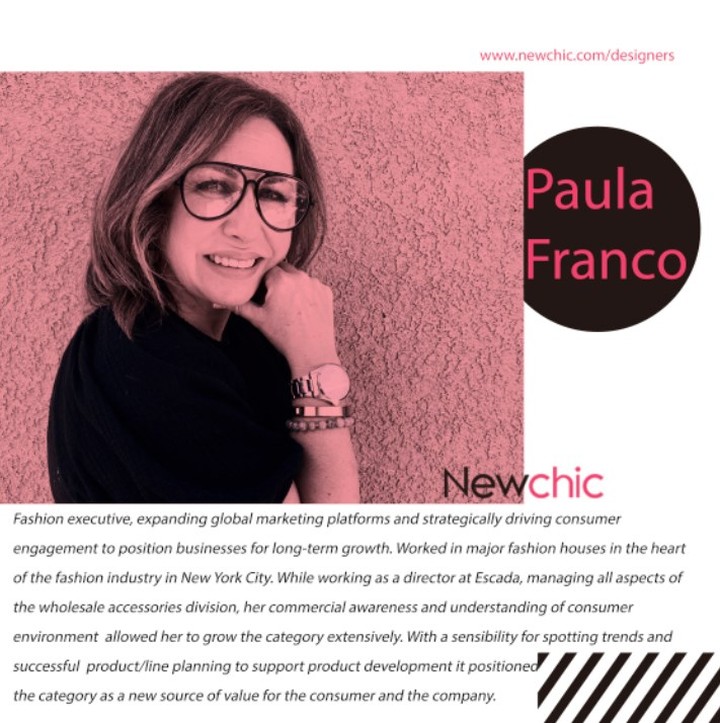 Newchic - Want the chance to meet Paula Franco? 🥳🙌 
After working in New York City at major fashion houses, Paula Franco quickly scaled the ranks of big brands and eventually oversaw the wholesale acc...