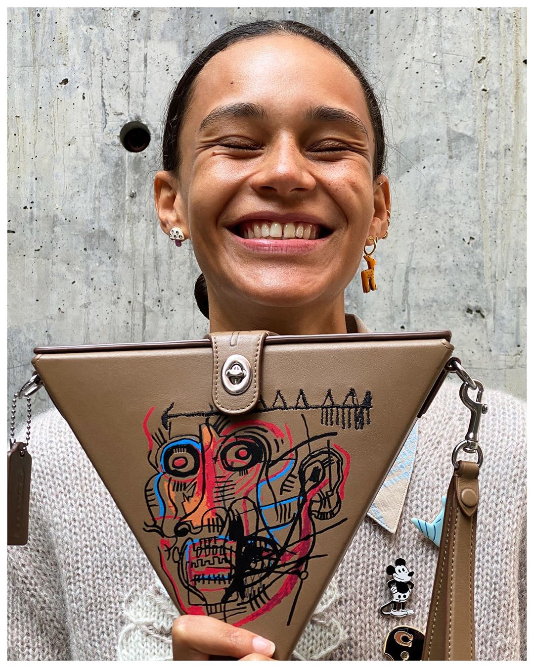 Coach - Optimism in practice. New York-based model #BinxWalton is all smiles for #CoachForever’s new and vintage styles. (Swipe right for some fresh flowers.) 
.
.
Binx wears a light color palette wit...