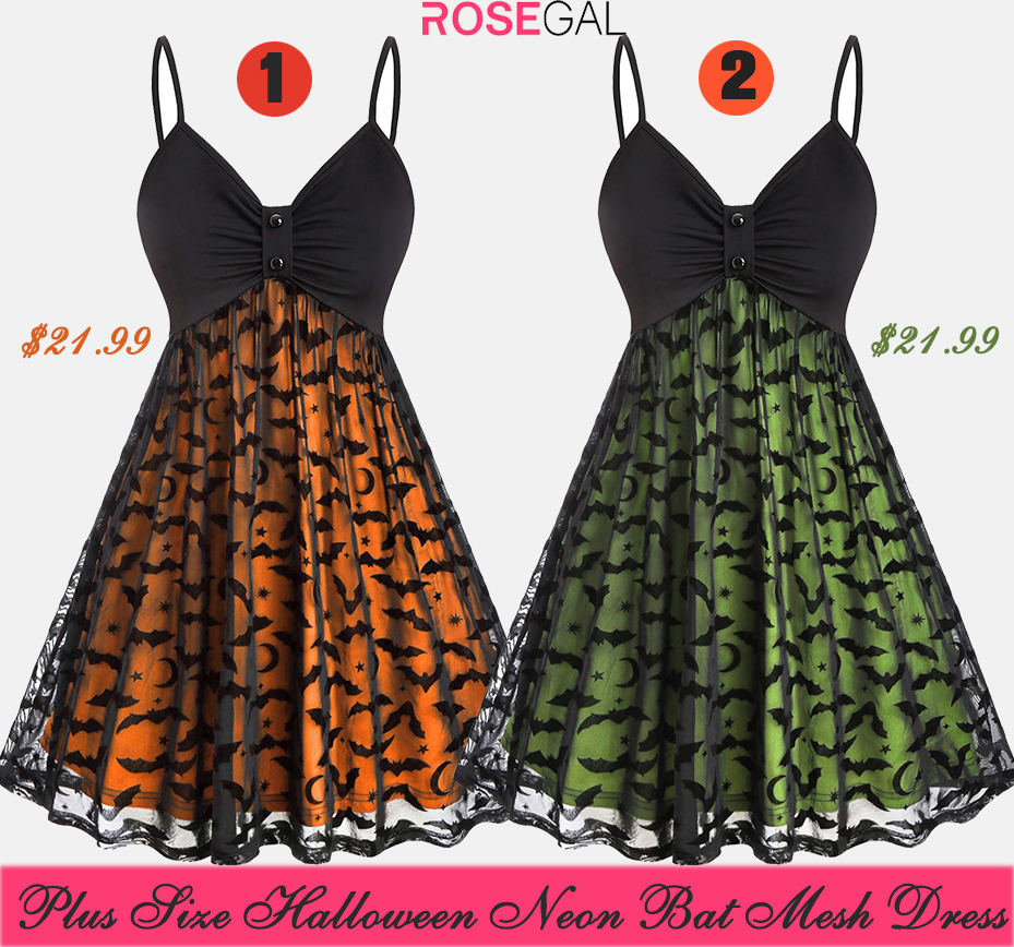 Rosegal - The Hottest item in this week!⁣
Plus Size Halloween Dress⁣
Search ID: 470903305⁣⁣
Use Code: RGH20 to enjoy 18% off!⁣⁣
#rosegal #plussizefashion #Rosegalcurvygirl #curvygirl⁣⁣
Note: How to fi...