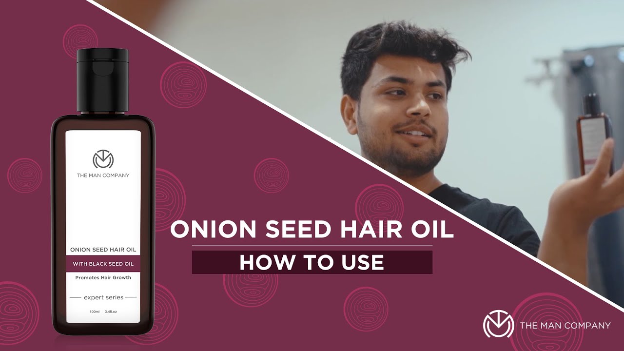 How to use the Onion Seed Hair Oil | The Man Company | #GentlemanInYou