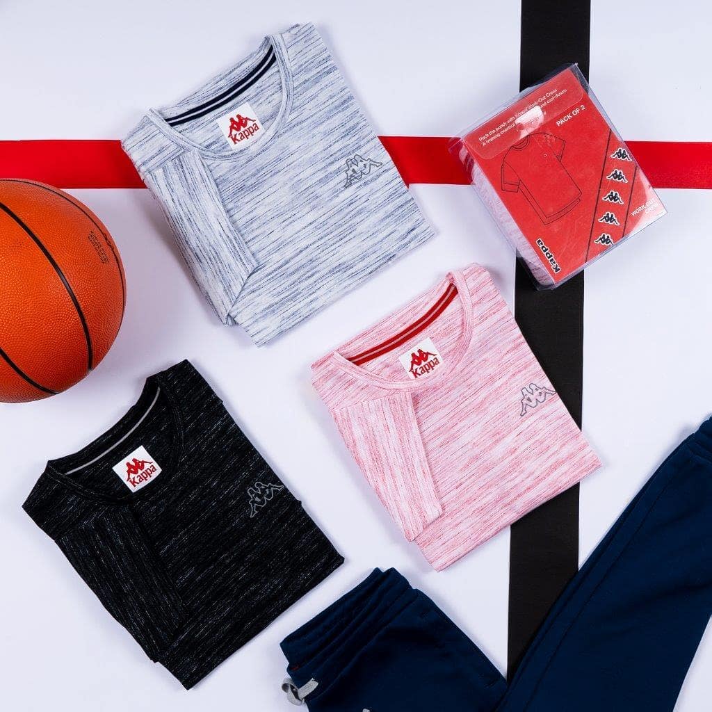 Lifestyle Store - Make it all about fun and games with activewear tees by Kappa from Lifestyle!
.
Get a Pack of 2 just for ₹699!
.
Tap on the image to SHOP NOW or visit your nearest Lifestyle Store!
....