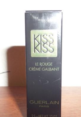 Осенняя новинка от Герлен - губная помада Guerlain Kiss Kiss Lipstick Le Rouge Creme Galbant Shaping Cream Lip Colour , оттенок 342 Fancy Kiss