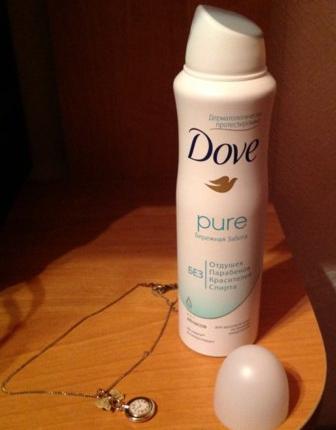 Дезодорант-антиперспирант Dove Pure фото