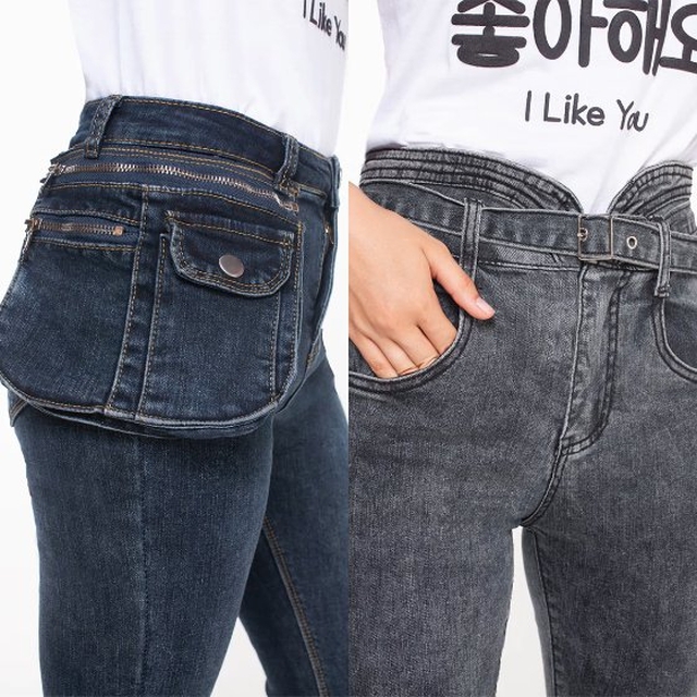 Orby - Обещаем, в этих джинсах ты будешь самой стильной. 😎
Фигурный пояс с ремнём или съёмный карман на молнии – какая фишка кажется тебе круче?
Голосуй в комментариях. 👇
⠀
Джинсы с фигурным по...