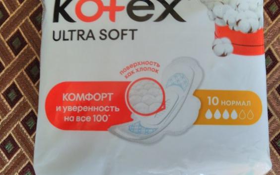 Прокладки Kotex Ultra Soft нормал фото