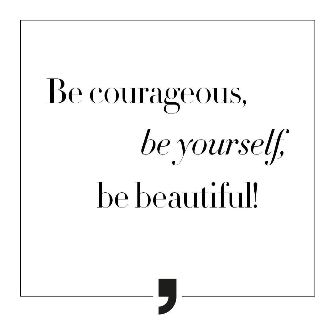 comma - BE YOU! ☀️ #expressyourself 

_____________________________________
#commafashion #quoteoftheday #message #beyourself #newcampaign #aw2020 #femaleempowerment #female #happyweekend