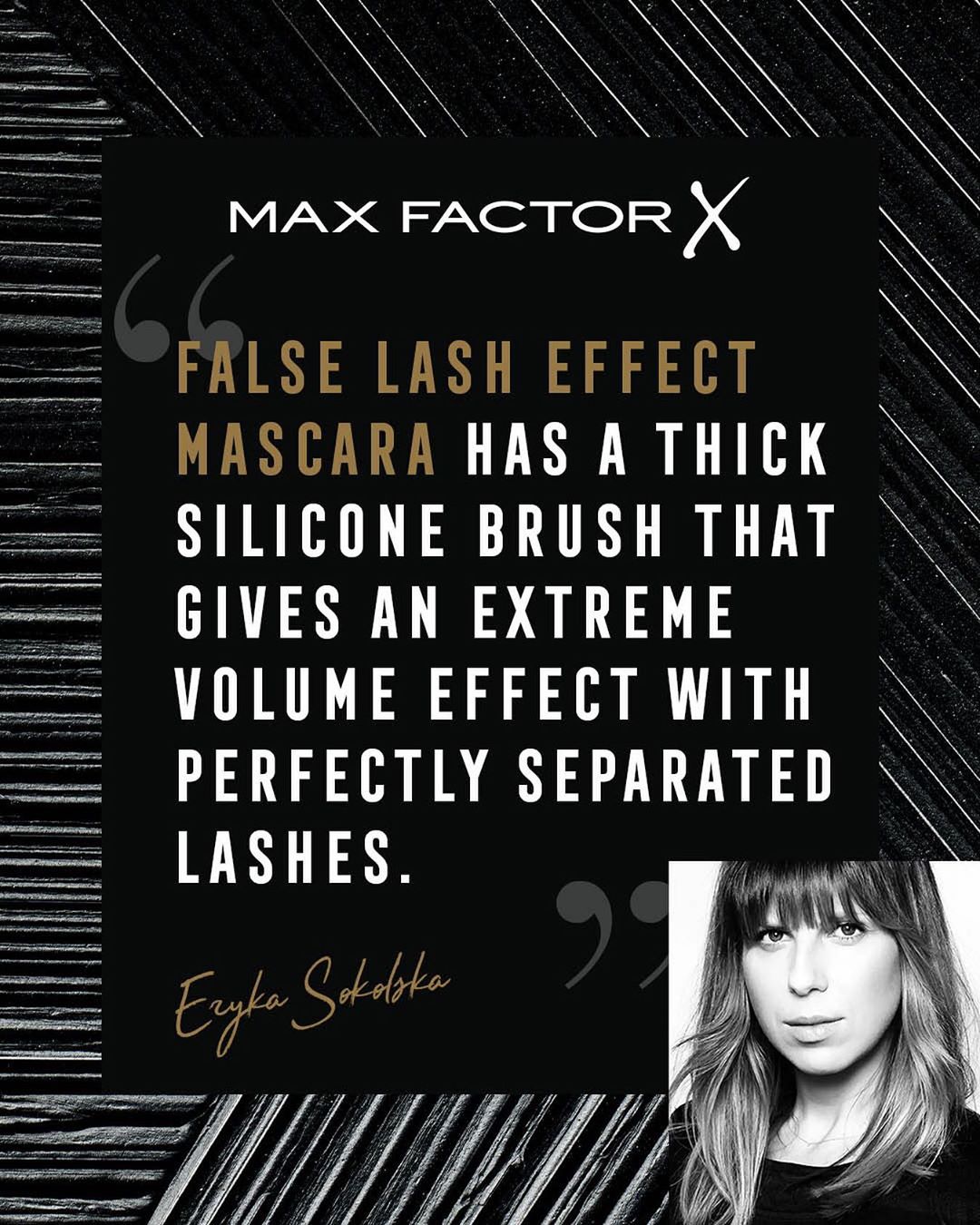 Max Factor - False lashes in a bottle! See why makeup artists love False Lash Effect Mascara. 

#FalseLashEffectMascara
#iconic
#FalseLashEffect
#beboldbeyou
#volumiselashes
#provitaminb5
#clumpfree
#...