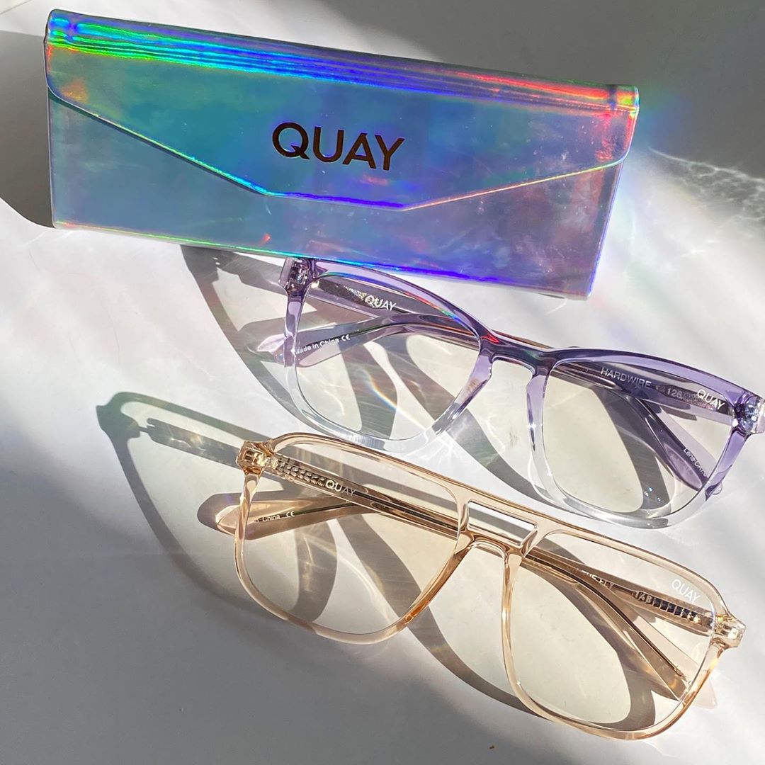QUAY AUSTRALIA - Make it crystal clear  🤓✨ Maximize your fall ‘fits + stay on trend in mega-flattering transparent frames 🍂 Featuring blue light filtering technology + 100% UVA/UVB protection to help...