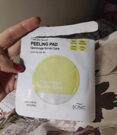 Отзыв о Спонж Scinic Feel So Good peeling pad от Jodie  - отзыв