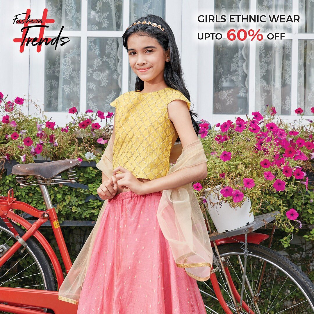 Brand Factory Online - Girls Ethnic wear upto 60% off 🤩
.
.
.
Check out amazing ethnic styles for girls on brandfactoryonline.com or visit the link in bio 😍

Don’t miss out on this deal !!⏰⏰
.
.
.
#fa...