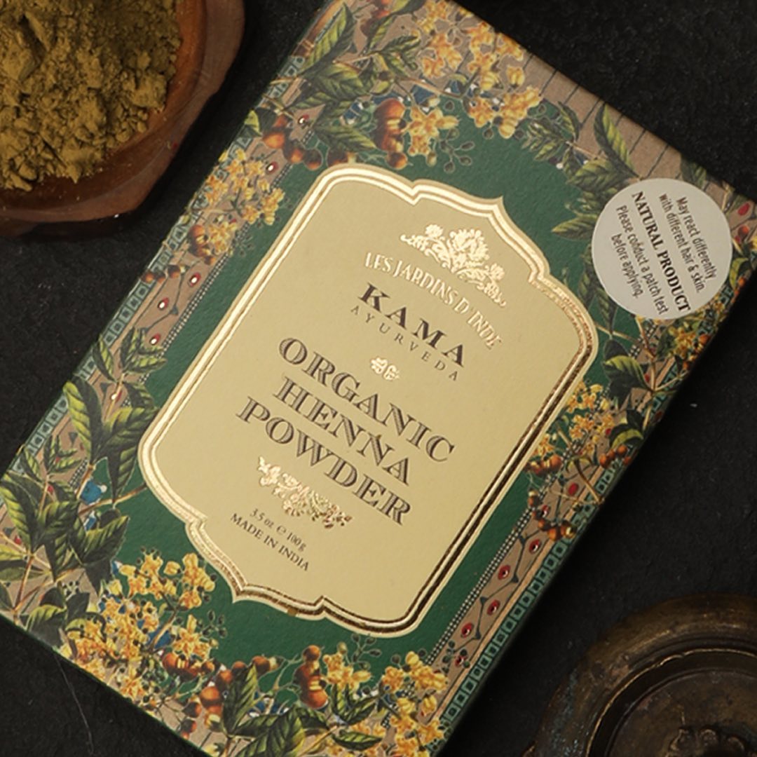 Kama Ayurveda - "Henna is a really safe option for hair color. My hair feels super soft since Henna is a good herbal conditioner.” Reviewed by @reddysameera 😍

#KamaAyurveda #HairColorWithKama #ColorW...