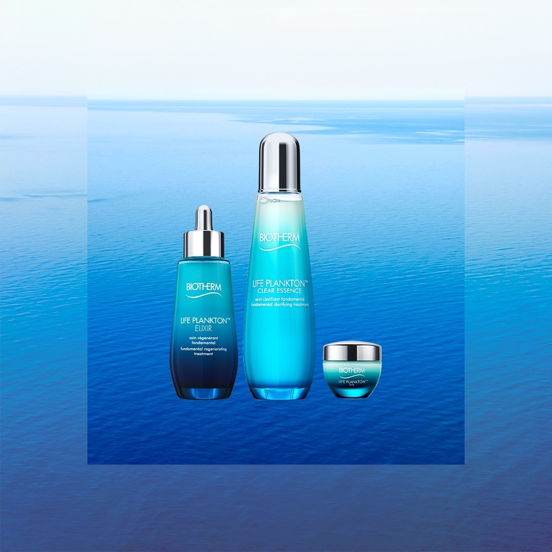 BIOTHERM - For the glow that only Life Plankton™ can provide, these three are the perfect routine to try! 

Life Plankton™ Clear Essence: gently exfoliating, lightweight essence to prep to skin 
Life...