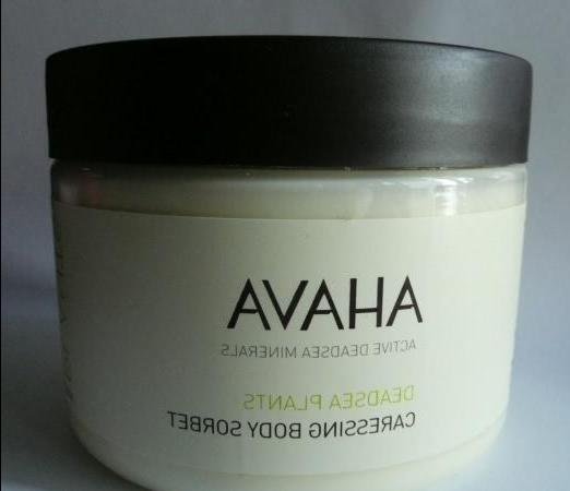 Ahava Deadsea Plants Caressing body sorbet - a Delicate cream-sorbet for the body - review