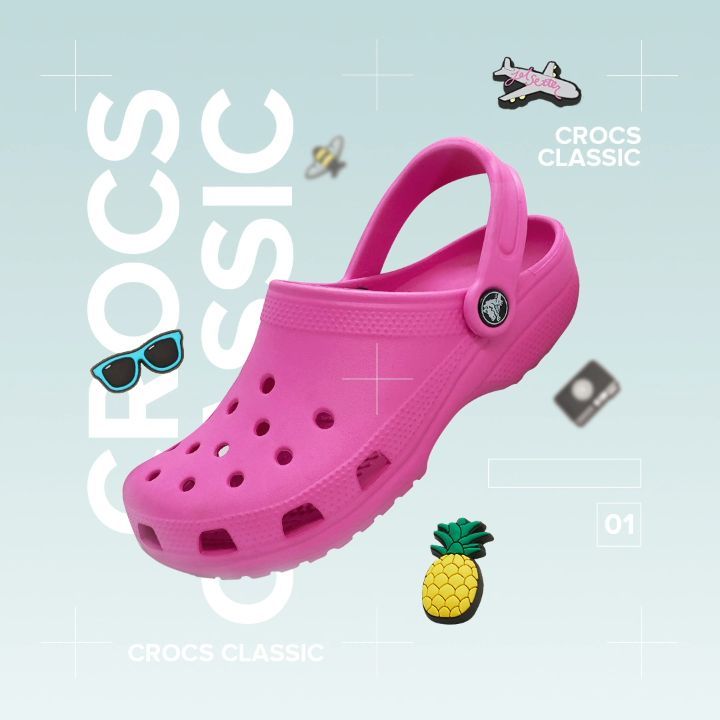 Crocs Russia - Твой билет на остров комфорта — сабо Crocs Classic. Купи их на нашем сайте или в фирменном магазине 🌴

#crocs #crocsru #крокс