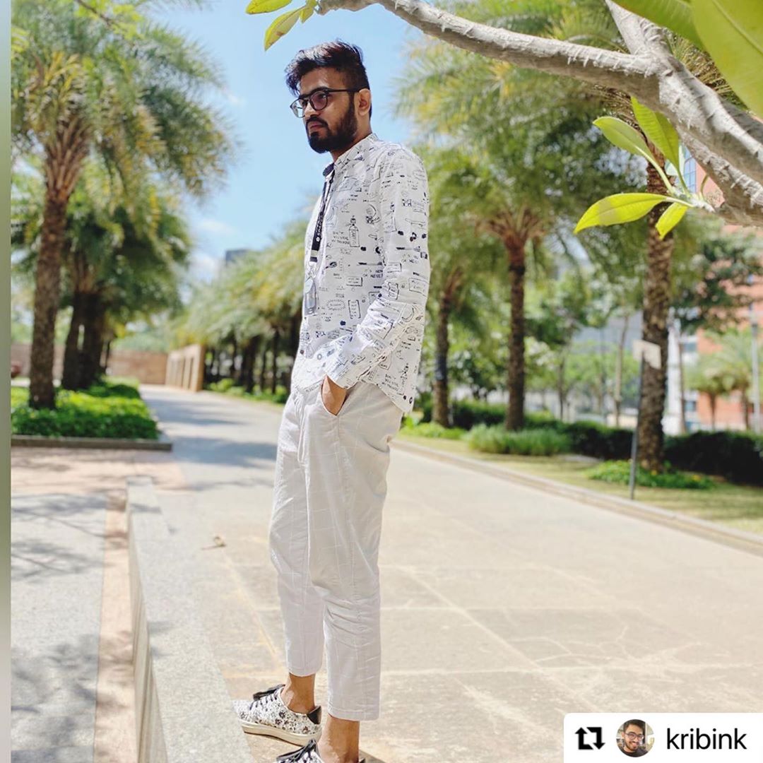 AJIO. com - @kribink ‘s all-white look is a single-minded win just like his point of view – “What I think and wear matters more than others’ opinions,” he says.
.
.
Shop the season’s best at 40-70% of...