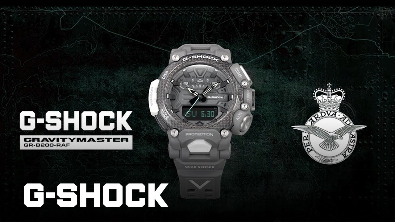 Royal Air Force x G-SHOCK GRAVITYMASTER Collaboration：CASIO G-SHOCK