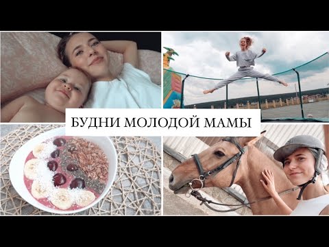 Будни Молодой Мамы 👼🏻 Быт и Работа, Поездка к Лошадям