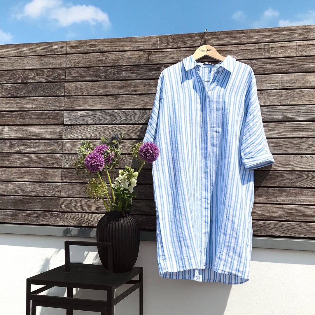 Marc Aurel - Our beautiful linen dress - casual, modern and cool. It is part of our summer theme Riviera Blue!
.
.
#marcaurelfashion #marcaurel #fashion #fashionstyle #summervibes #linen #linendress #...