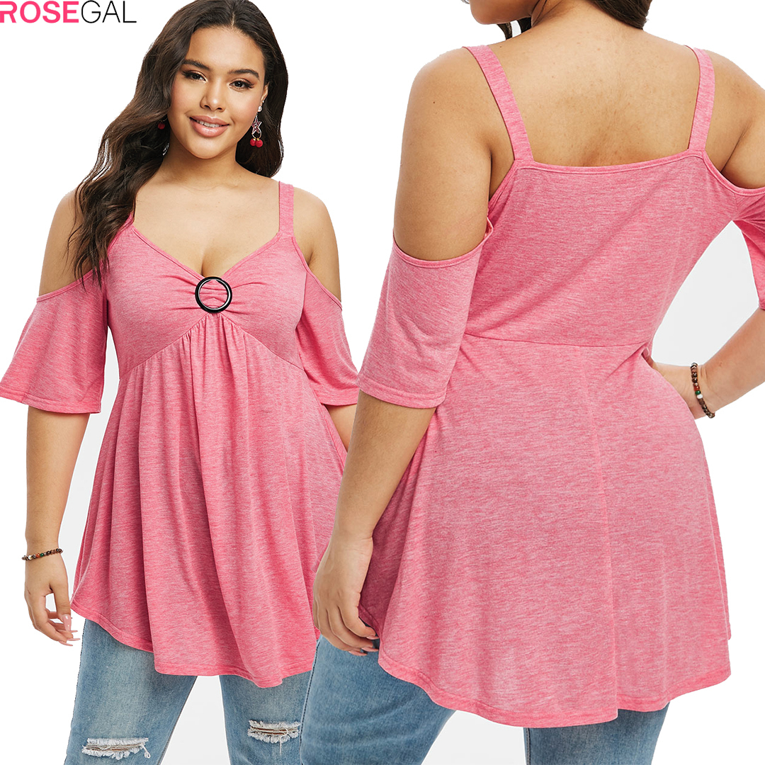 Rosegal - Plus Size Cold Shoulder Cutout Casual Tunic Tee⁣
👉Bio Link⁣
Search ID: 462825302⁣
Price: $18.49⁣
Use Code: RGH20 to enjoy 18% off!⁣
#rosegal #plussizefashion #Rosegalcurvygirl #curvygirl