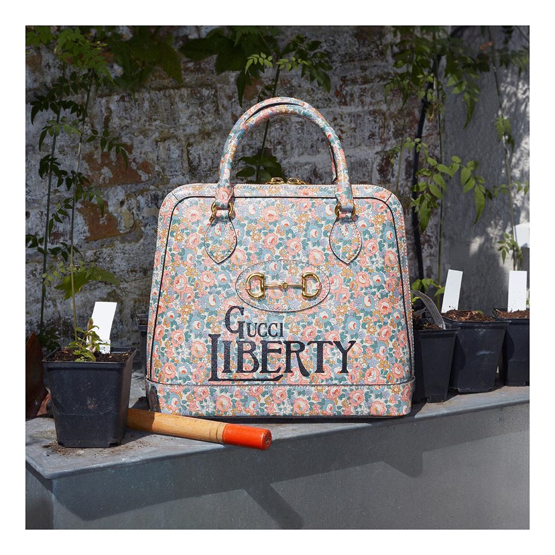 Gucci Official - The #GucciHorsebit1955 bags are part of the special #GucciLiberty lineup from #GucciFW20—available exclusively on Gucci’s website—featuring small floral prints by @libertylondon, the...