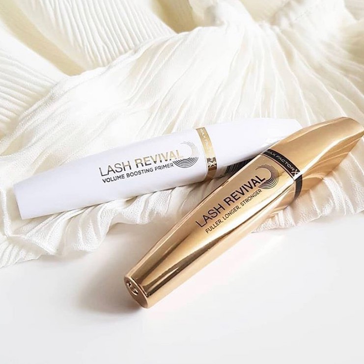 Max Factor - Care for your lashes with the Lash Revival duo 💕 The primer is infused with Vitamin E to nourish lashes & the mascara is formulated with bamboo extract to promote fuller, longer & stronge...