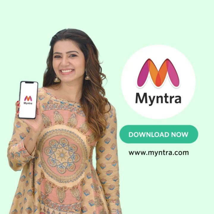 MYNTRA - Presenting @samantharuthprabhuoffl  styled by Myntra's ethnic wear. Discover a wide collection of kurtas, and kurta sets, at the best prices. 
Download the app today.

#SamanthaAkkineniStyled...
