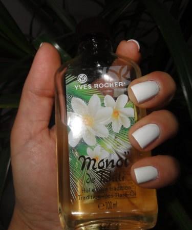 Масло для тела и волос с тиаровым маслом Monoi de Tahiti от Yves Rocher