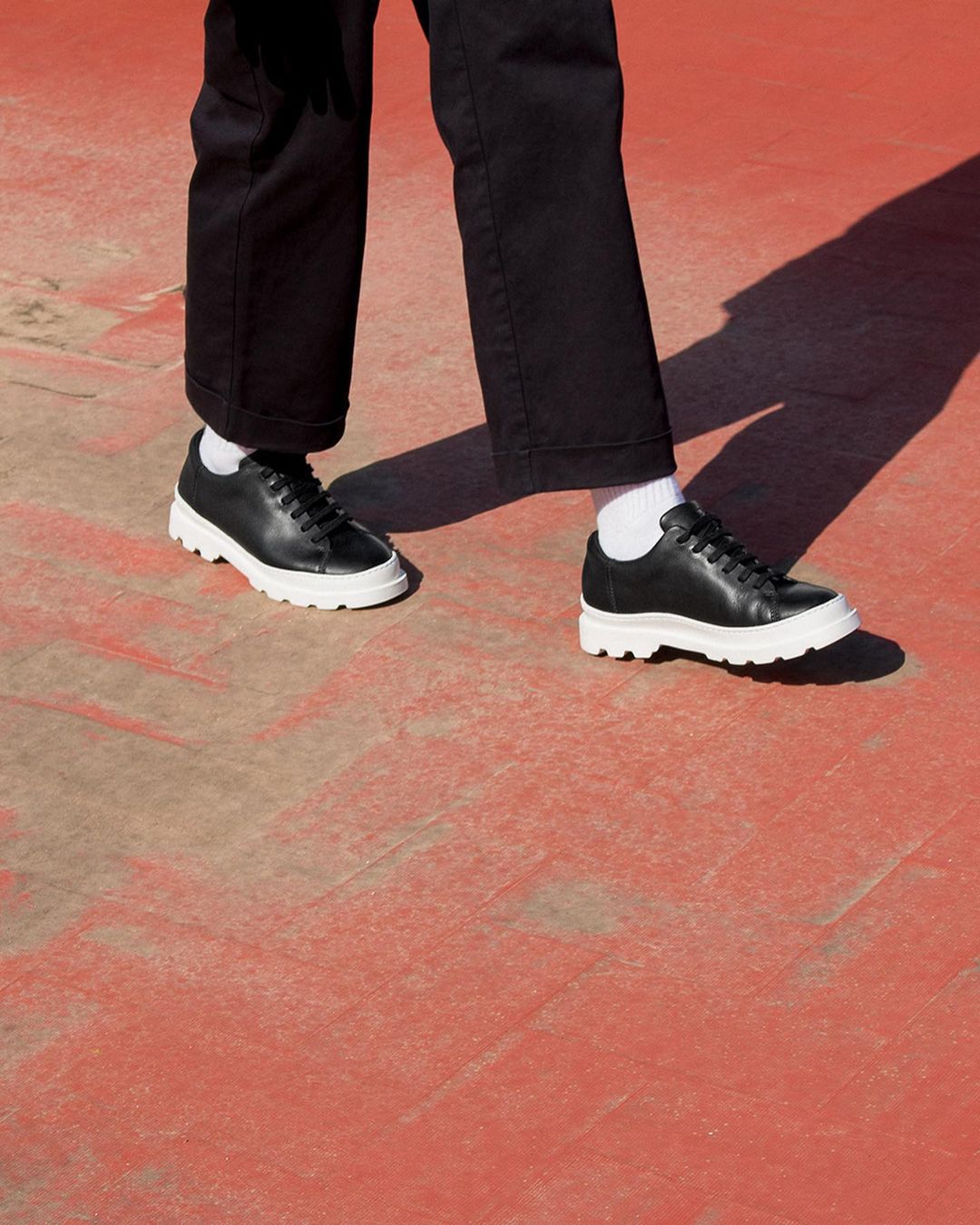 Camper - A Camper original since 1986 with an iconic urban design. Brutus is durable thanks to 360° stitching and features XL ExtraLight technology. Quality leathers give this shoe a cutting-edge look...