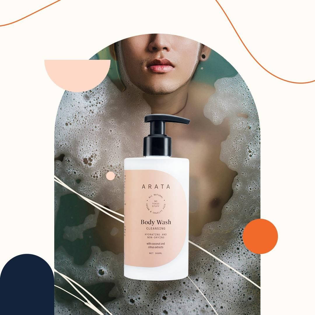 Arata™ - Rich, gentle, and refreshing. Our body wash cleanses and hydrates your skin with a rich, clean-rinsing lather.⠀
.⠀
.⠀
#arata #allnatural #plantbased #nontoxic #notoxins #chemicalfree #nochemi...