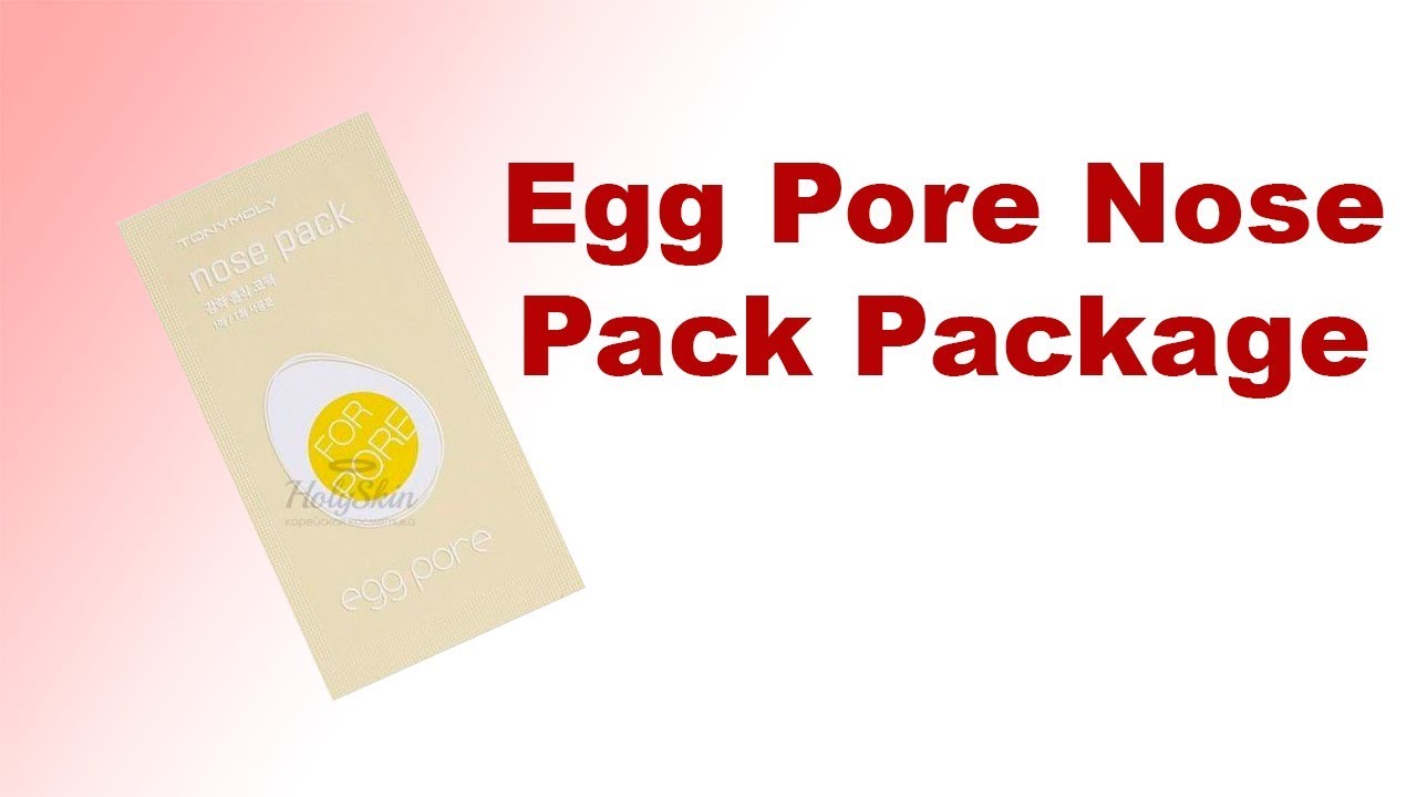 Egg Pore Nose Pack Package
