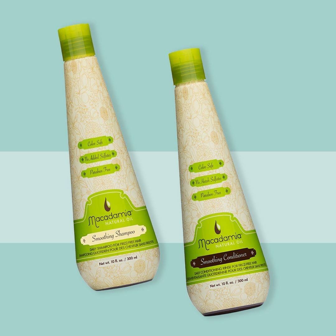 Macadamia Beauty - Looking to tame frizz and restore silky sheen?

Infused with Macadamia’s signature lightweight blend of Macadamia Oil and Argan Oil, the Macadamia Natural Oil Smoothing Shampoo and...