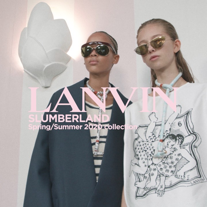 LANVIN - #LanvinSS20 collection available via link in bio.
#Lanvin